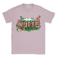 Lilac Easter egg Nurse bunny Easter Day Classic Tee - HowdyJamesFarm