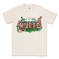 Natural Easter egg Nurse bunny Easter Day Classic Tee - HowdyJamesFarm