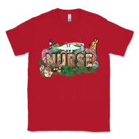 Red Easter egg Nurse bunny Easter Day Classic Tee - HowdyJamesFarm