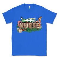 True Royal Easter egg Nurse bunny Easter Day Classic Tee - HowdyJamesFarm