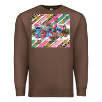 Chestnut pink stitch  christmas Premium Sweatshirt - AdoDesignShop