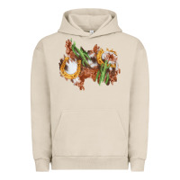Pigment French Oak horseshoe cowhide cactus patch Urban Hoodie - AdoDesignShop
