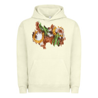 Pigment Pistachio horseshoe cowhide cactus patch Urban Hoodie - AdoDesignShop
