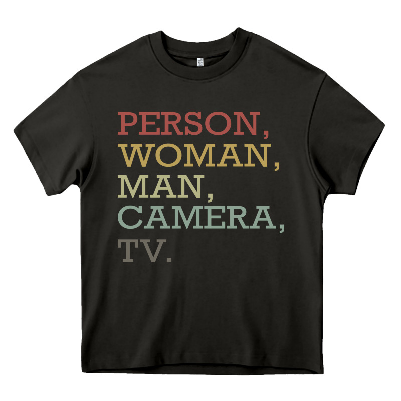 Person Woman Man Camera Tv Heavy Core Tee by Bettercallsaul | Teevron