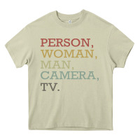 Mossy Person Woman Man Camera Tv Heavy Core Tee - Bettercallsaul