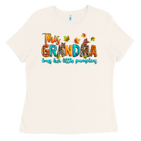 Bone customized this grandma loves her little pumpkins Ladies Tee - texasbilliewilder