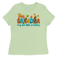 Matcha customized this grandma loves her little pumpkins Ladies Tee - texasbilliewilder