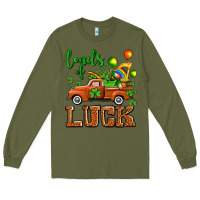 Army Green St. Patrick's Day loads of truck Long Sleeve Tee - OliviaCreatesArt