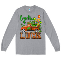 Heather Grey St. Patrick's Day loads of truck Long Sleeve Tee - OliviaCreatesArt