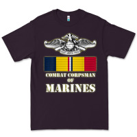 Plum Eagle FMF Corpsman 8404 T Back Design Premium Tee - longCreatives