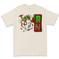 Bone Christmas Character  Nurse Premium Tee - NancyCooperArtShop