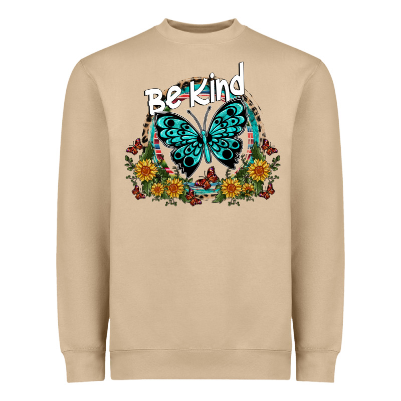 Be Kind Heavyweight Sweatshirt by SublimationCraftShop | Teevron