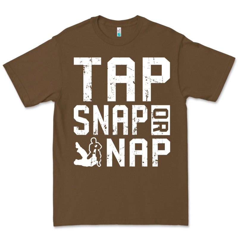 Tap Snap Or Nap Jiu Jitsu Hoodie Brazilian Bjj Gifts Premium Tee by longCreatives | Teevron
