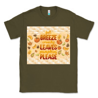 Army Green fall breeze crunchy leaves Classic Tee - TumblerDesignByShophia