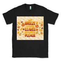 Black fall breeze crunchy leaves Classic Tee - TumblerDesignByShophia