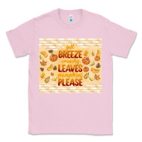 Bubblegum Pink fall breeze crunchy leaves Classic Tee - TumblerDesignByShophia