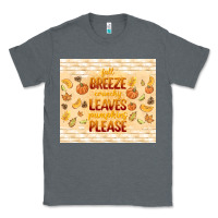 Charcoal Heather fall breeze crunchy leaves Classic Tee - TumblerDesignByShophia