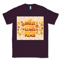 Plum fall breeze crunchy leaves Classic Tee - TumblerDesignByShophia