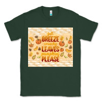 Sports Green fall breeze crunchy leaves Classic Tee - TumblerDesignByShophia
