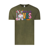 Vintage Olive Oh how he loves us Easter Day Vintage Tee - HowdyJamesFarm