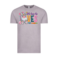 Vintage Zinc Oh how he loves us Easter Day Vintage Tee - HowdyJamesFarm