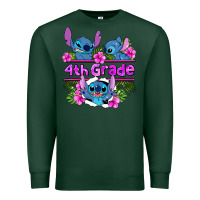 Sports Green preview flower stitch  4th grade Premium Sweatshirt - AdoDesignShop