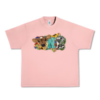 Salmon One baby Cow Urban Heavy Tee - HowdyJamesFarm