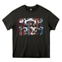 Asphalt cowhide, leopard serape backgraund Heavy Core Tee - JahusDesignShop