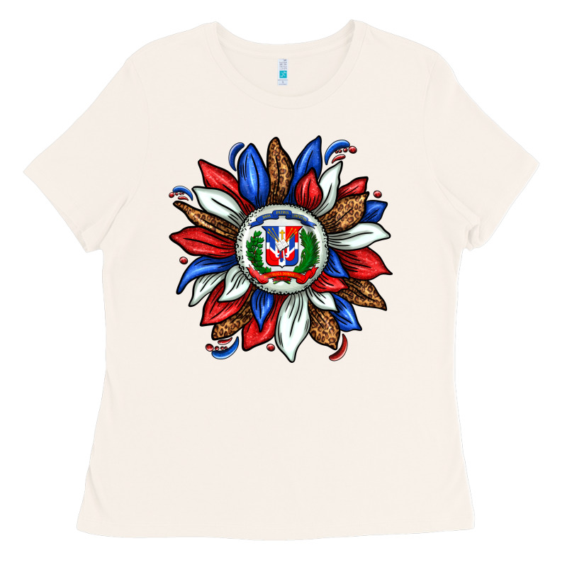 Dominican Sunflower Ladies Tee by texasbilliewilder | Teevron
