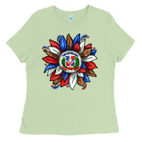Matcha dominican sunflower Ladies Tee - texasbilliewilder