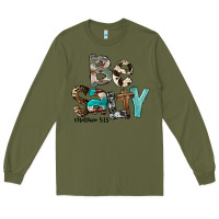 Army Green Be Salty Matthew 5:13 Long Sleeve Tee - FaDigitalArtStudio