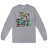 Heather Grey Be Salty Matthew 5:13 Long Sleeve Tee - FaDigitalArtStudio