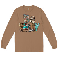 Toasted Coconut Be Salty Matthew 5:13 Long Sleeve Tee - FaDigitalArtStudio