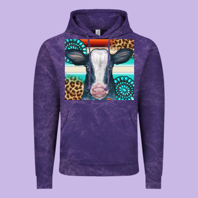 Cow Tumbler Vintage Hoodie Designed By Cowcowdesign
