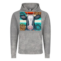 Cloud Rock Cow Tumbler Vintage Hoodie - CowCowDesign