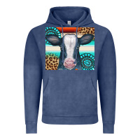 Vintage Denim Cow Tumbler Vintage Hoodie - CowCowDesign