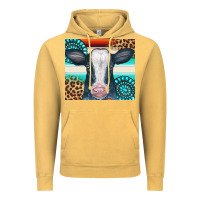 Vintage Mustard Cow Tumbler Vintage Hoodie - CowCowDesign