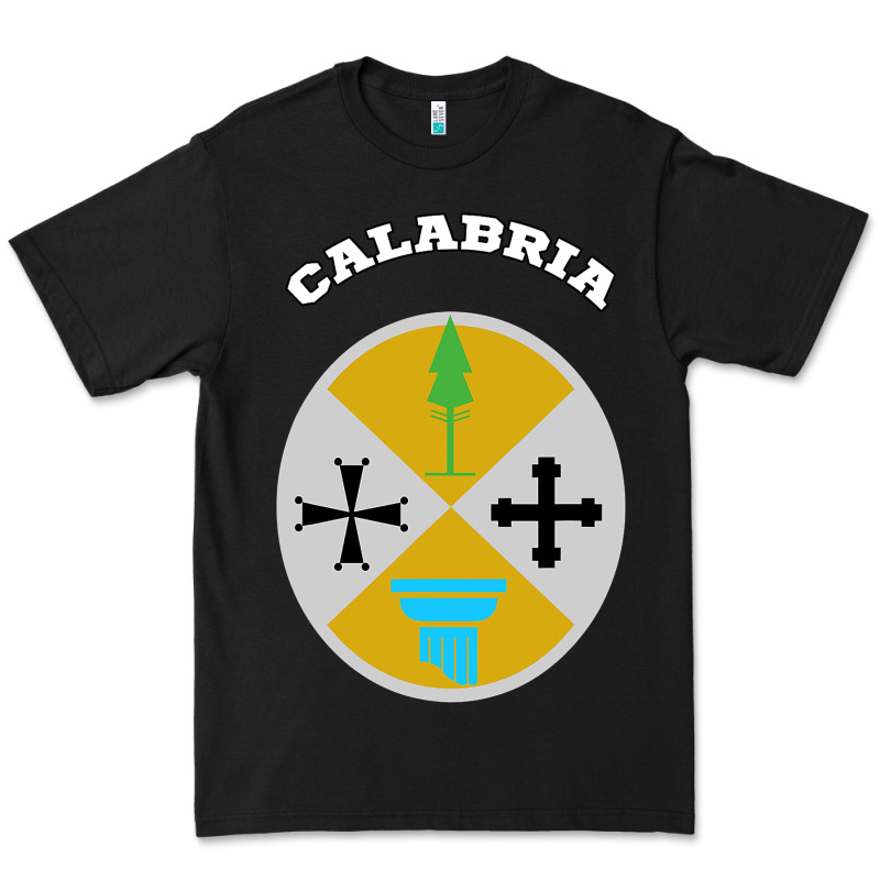 Calabria Coat Of Arms  Flag Souvenir Italy Premium Tee by longCreatives | Teevron