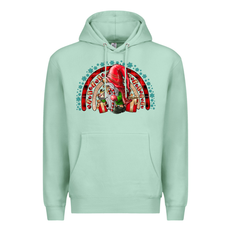 Christmas Gnome Premium Hoodie by CowhideDigitalArt | Teevron