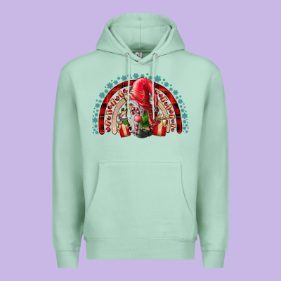 Christmas Gnome Premium Hoodie Designed By Cowhidedigitalart