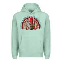 Seafoam Christmas Gnome Premium Hoodie - CowhideDigitalArt