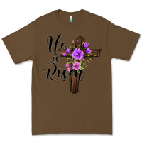 Cacao he is risen matthew 28 6 Premium Tee - Jasminsmagicworld