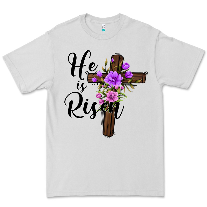 He Is Risen Matthew 28 6 Premium Tee by Jasminsmagicworld | Teevron