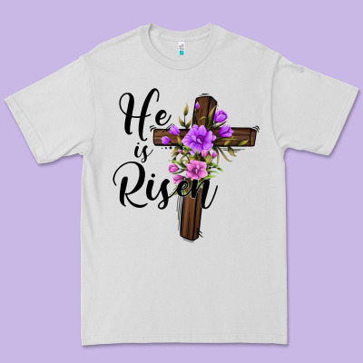 He Is Risen Matthew 28 6 Premium Tee Designed By Jasminsmagicworld