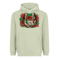 Matcha christmas horseshoe bull skull Heavyweight Hoodie - BarkalooDesign