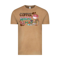 Coffee Nurse Repeat Vintage Tee | Teevron