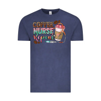 Vintage Denim coffee nurse repeat Vintage Tee - CowGirlArtShop