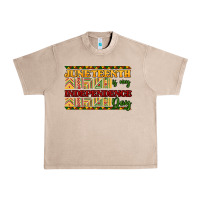 French Oak Juneteenth is my Independence day Urban Heavy Tee - HowdyJamesFarm