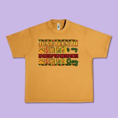 Juneteenth Is My Independence Day Urban Heavy Tee Designed By Howdyjamesfarm