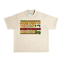 Sandshell Juneteenth is my Independence day Urban Heavy Tee - HowdyJamesFarm